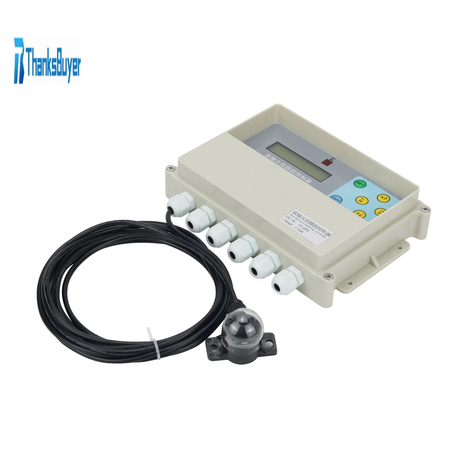 Next Tracker Row Controller Box Dual Axis Solar Tracker Controller with Remote Control and Wind Speed