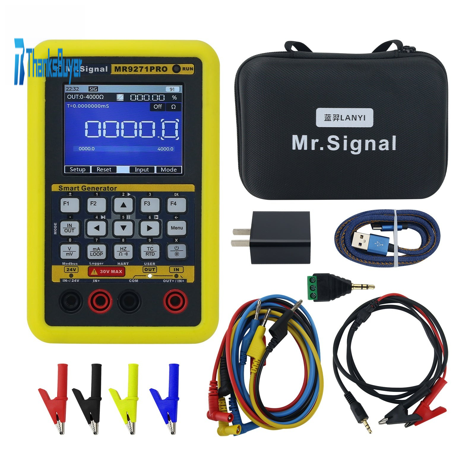 MR9271PRO Multifunctional Signal Generator 4-20mA HART Communicator Si