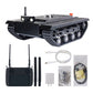 TR500S Robot Chassis Tank Chassis All-Terrain Chassis Rubber Track Assembled with 50KG Load Capacity