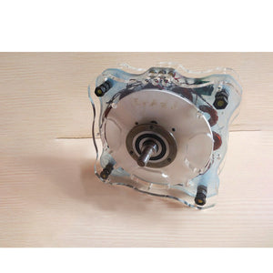 Finished Acrylic Shell 1000W DIY Disc Generator Permanent Magnet Core-less Generator Wind Power Hydraulic Generation