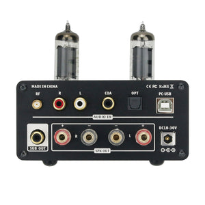 SUCA AUDIO SMART01 Upgrade Version Power Amplifier Bluetooth HiFi Electronic Power Amplifier with 5654 Electronic Tube