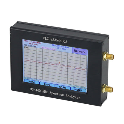 HamGeek 35-4400MHz Spectrum Analyzer with Tracking Source Network Analyzer Frequency Level Bandwidth Touching Screen
