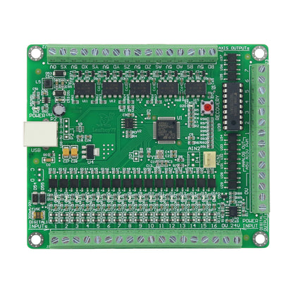 LF77-AKZ250-USB3-NPN(B) Mach3 USB Interface Board 5-Axis CNC Controller Board Motion Controller for CNC Engraving Machines