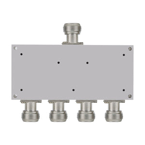 QM-PD4-051020N 5-1000M RF Power Divider RF Power Splitter One Input Four Output RF Power Combiner