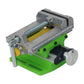 3 Inch Vice Precision Machine Vice 2-Way Cross Slide Vice Suitable for Bench-Type Drilling Machines