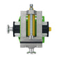 3 Inch Vice Precision Machine Vice 2-Way Cross Slide Vice Suitable for Bench-Type Drilling Machines