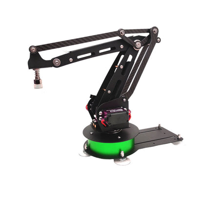 3DOF Assembled Mechanical Robotic Arm for Contest & Teaching with Optional Control Board, Air Pump & Gripper