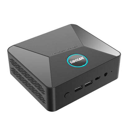 Sibolan DLL600B Mini PC N6000 4-Core Mini Computer Barebone or 4GB–16GB DDR4 with M.2 SSD