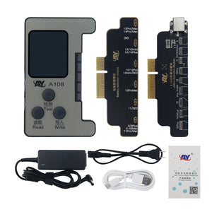 AY A108 Phone Programmer Main Unit with Face ID Repair Module Battery Detection for iPhone X–14 Series