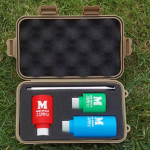 HamGeek MA-03 V1.3 Handheld Portable Telescopic GP Antenna Colorful Kit Shortwave Antenna