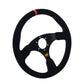 Simplayer 14 Inch Universal Racing Steering Wheel Matte Suede for OMP Modification with Color Stripe