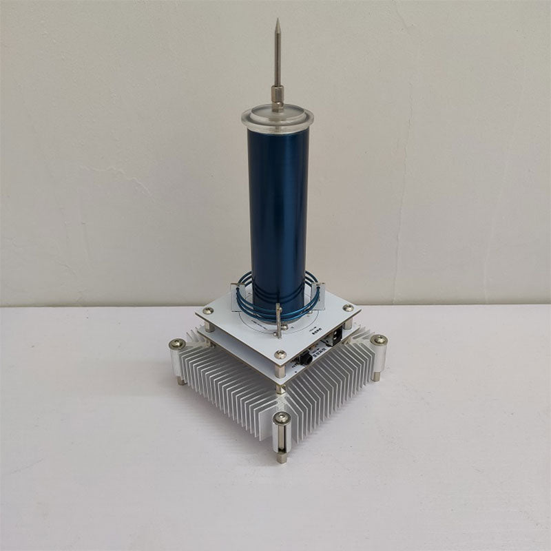 YSKJ-18 Bluetooth Music Tesla Coil Arc Plasma Speaker Lighting Across Space Acrylic Shell Options