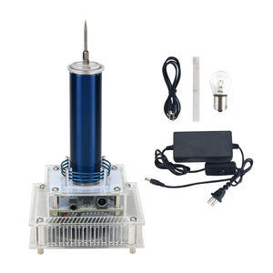 YSKJ-18 Bluetooth Music Tesla Coil Arc Plasma Speaker Lighting Across Space Acrylic Shell Options