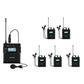 ANLEON MTG-400 570-590MHz Wireless Microphone System for Tourist Guide Simultaneous Interpreting