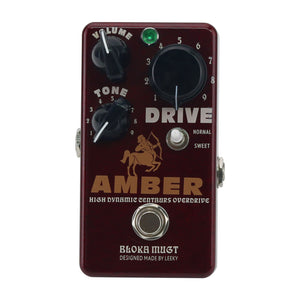 AMBER High Dynamic Centaurs Overdrive Pedal Effect Pedal with Normal and Sweet Gears for Guitars