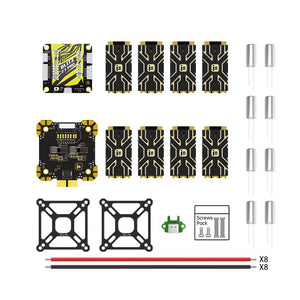 iFlight BLITZ E80 80A 2-8S ESC Kit STM32G071 MCU Supports BLHELI_32 ESC Telemetry for FPV Racing Drones