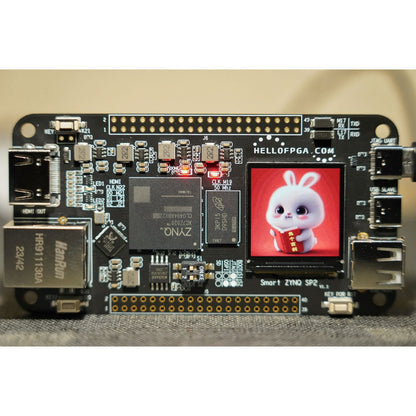 Unwelded SP2 Version 7020 FPGA Minimum System Development Board 1.3-inch Square Screen Core Board Onboard Downloader