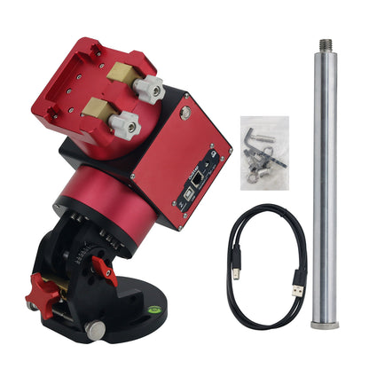 JUWEI-17 Harmonic Equatorial Mount Telescope Equatorial Mount with Narrow or Wide Dovetail Groove