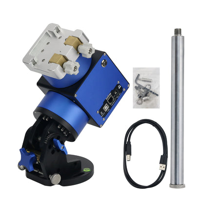 JUWEI-17 Harmonic Equatorial Mount Telescope Equatorial Mount with Narrow or Wide Dovetail Groove
