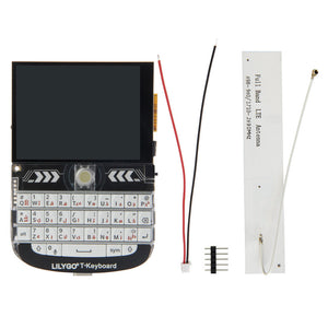 LILYGO T-Keyboard T-Deck ESP32-S3 Development Board with White Keyboard 2.8 Inch Touch Screen LoRa Options