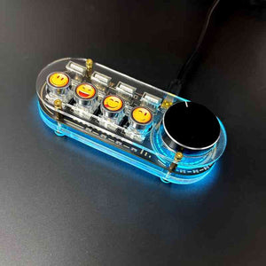 4-Port USB Hub Classic Version with USB2.0 Ports + 4-Key Keyboard + 1 Volume Knob