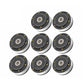 1-8PCS TITAN Carbon Fiber Speaker Spike Feet Isolation Feet Amplifier Foot Pads for AudioBastion