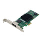 I350-T2V2 Dual-Port Gigabit Ethernet Controller (for Intel), PCIe x1/x4, Compatible with PCIe x4/x8/x16 Slots