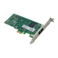 I350-T2V2 Dual-Port Gigabit Ethernet Controller (for Intel), PCIe x1/x4, Compatible with PCIe x4/x8/x16 Slots