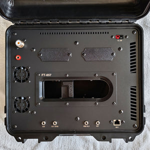 HamGeek 2026 FT-857 Radio Box Communication Expansion Box for Outdoor Field Emergency Communication