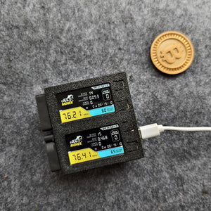 NerdMiner V2 DUO 156KH/s Solo Bitcoin Miner with Dual Fans, Dual Screens — Optional Shell Colors