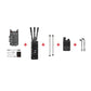 FCS DUAL PTT MK II Dual-Channel PTT Black Standard Configuration + MPU5 Walkie Talkie Retrofit Kit
