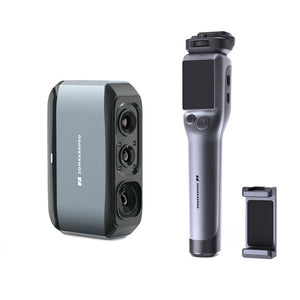 Moose 0.03mm 3D Scanner Portable Handheld 24-Bit Full Color Reverse 3D Modeling Instrument + Intelligent Handle