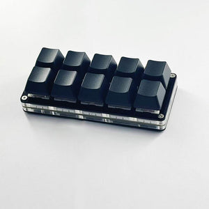 10-Key Small Keyboard Custom Keyboard with Kailh BOX Red Switches for Bluetooth and Wired Modes