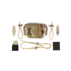 PEW TACTICAL PT-UA92 SC-Type Universal Helmet Battery Pouch Counterweight Pouch (Dark Night Camo or All-Terrain Camo)