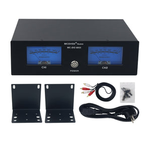 MC-210MKII HiFi VU Level Meter High End Music Display for Audio Amplifier Support Cabinet Mount