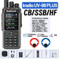 HamGeek UV-98 Plus 10W 1024CH Walkie Talkie VHF UHF Transceiver + Programming Cable + AM and SW Antennas