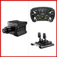 MOZA R12 V2 12Nm DD Wheel Base + 280mm FSR2 Formula Wheel + Optional SR-P 2-/3-Pedal Set or CRP2 2-Pedal Set