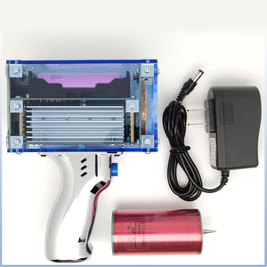 Handheld Tesla Coil 3.0 PRO Version 0-500uS 7-level Power Pulse Width with Optional 2600mAH Battery for 20000 Arcs