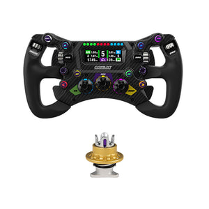 CONSPIT 300 GT 300mm Steering Wheel Sim Racing Wheel 300GT + Optional CDP Quick Release for GT and Endurance Racing