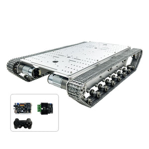 T800S Pro Single Layer Robotic Tank Chassis Open-source Electronic Control Development Kit with 15KG Load Capacity