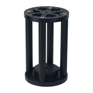 TeSeek XD-1 195mm (7.7") EQ Mount Pier Extension (Silver/Black) for TC40 CF40 3/8" Screw Tripods and EQ3 EQ6