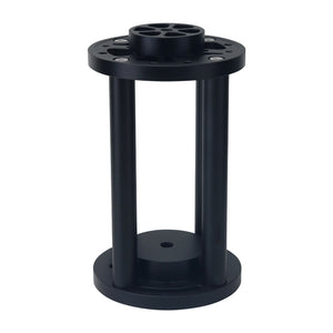 TeSeek XD-3 195mm (7.7") EQ Mount Pier Extension (Silver/Black) for EQ3 EQ5 Tripods and EQ6 EQ3 EQ Mounts