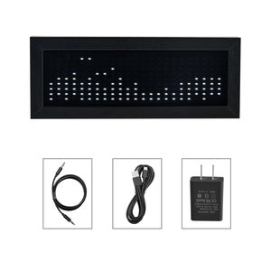 Heareal MS1 LED Music Spectrum Light Rhythm Light Voice Control 2CH Input (Optional LED Colors and USB Power Adapter)