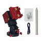 TeSeek HM-17PE Harmonic Equatorial Mount (Red/Black) EQ Mount with 18KG Load Capacity + Optional Pier Extension