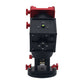 TeSeek HM-17PE Harmonic Equatorial Mount (Red/Black) EQ Mount with 18KG Load Capacity + Optional Pier Extension