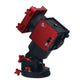 TeSeek HM-17PE Harmonic Equatorial Mount (Red/Black) EQ Mount with 18KG Load Capacity + Optional Pier Extension
