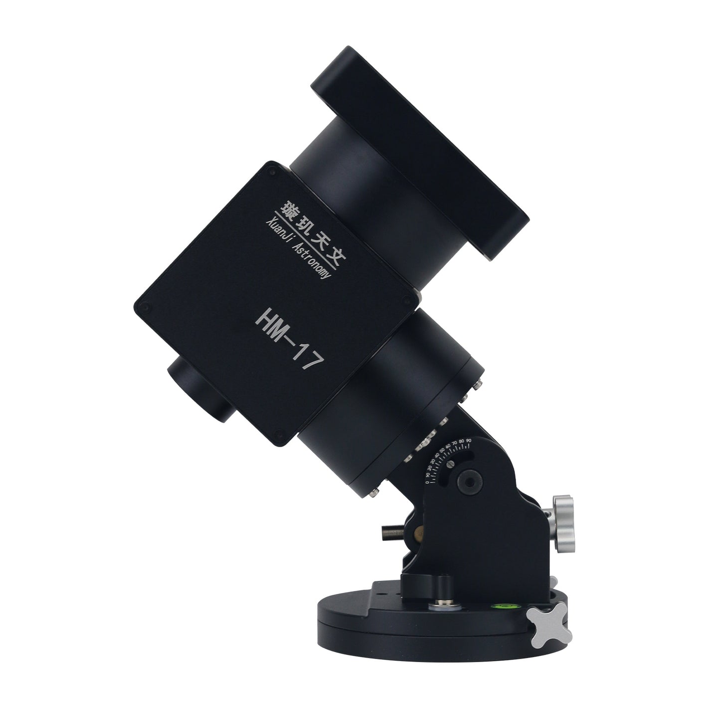 TeSeek HM-17PE Harmonic Equatorial Mount (Red/Black) EQ Mount with 18KG Load Capacity + Optional Pier Extension