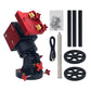 TeSeek HM-17PE Harmonic Equatorial Mount (Red/Black) EQ Mount with 18KG Load Capacity + Optional Pier Extension