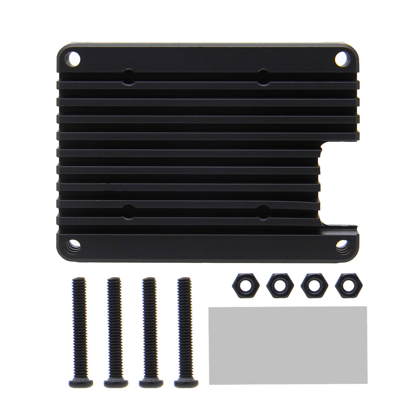 Geekworm C235 12mm Aluminum Alloy Heat Sink Heatsink + Optional 3010 Fan for Raspberry Pi CM4 Motherboard
