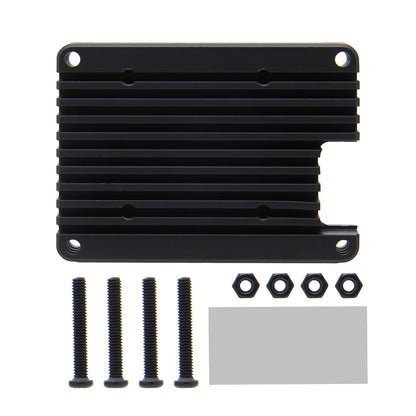 Geekworm C235 12mm Aluminum Alloy Heat Sink Heatsink + Optional 3010 Fan for Raspberry Pi CM4 Motherboard